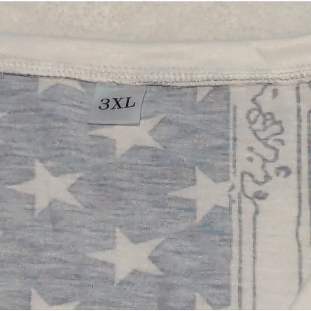 White American Flag Women's Shirt - Picture 3 of 6